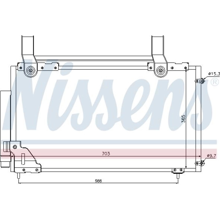 Kondensator PKW 94735 Kondensator PKW 94735