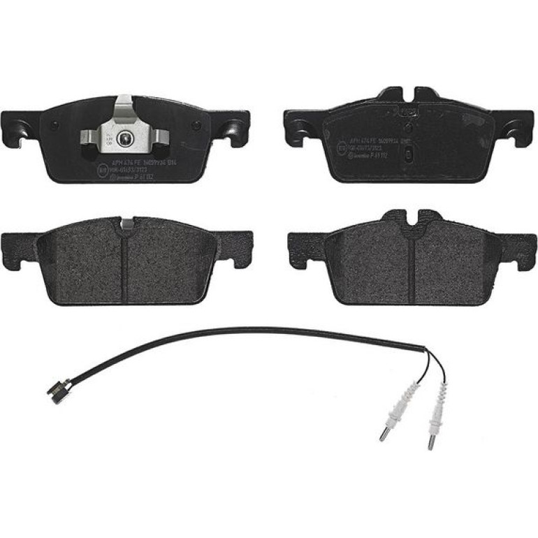 BREMBO Bremsklötze VA P 61 112 BREMBO Bremsklötze VA P 61 112