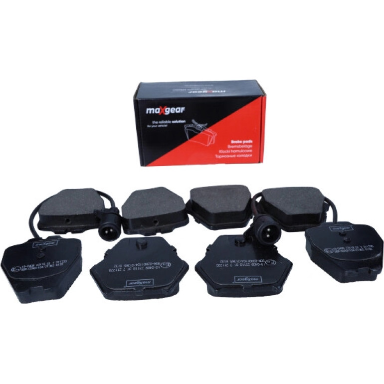 MAXGEAR Bremsbelagsatz 19-0409 VW A8 (8St) MAXGEAR Bremsbelagsatz 19-0409 VW A8 (8St)