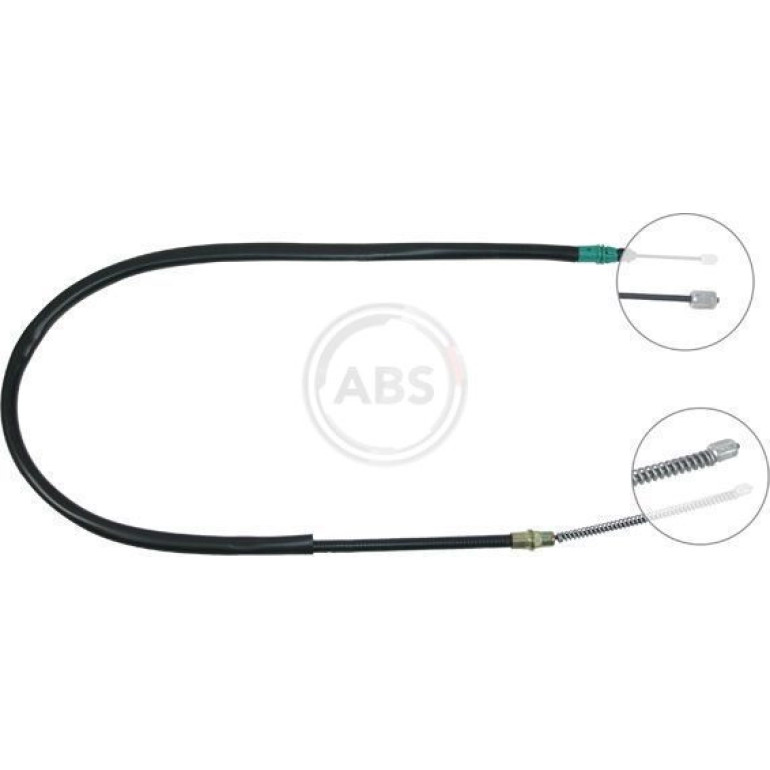 A.B.S. Handbremsseil Seilzug Festellbremse K12296 A.B.S. Handbremsseil Seilzug Festellbremse K12296