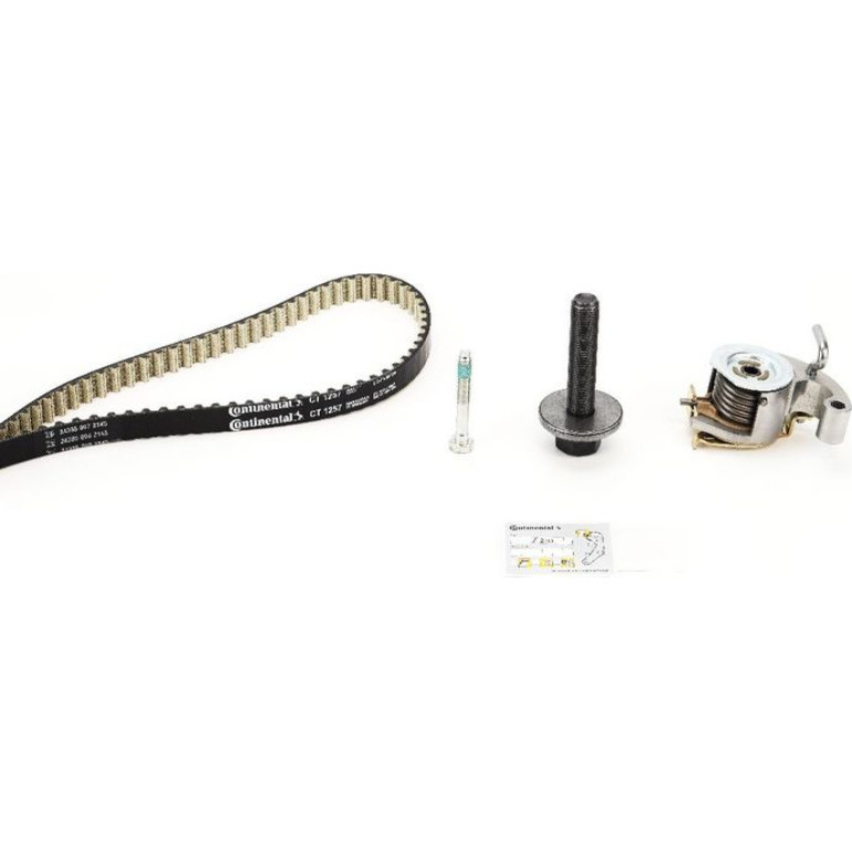 CONTINENTAL CTAM Zahnriemensatz CT1257K1 CONTINENTAL CTAM Zahnriemensatz CT1257K1