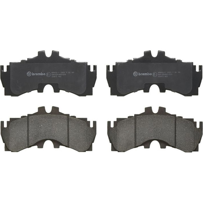 BREMBO Bremsklötze VA P 83 180 BREMBO Bremsklötze VA P 83 180