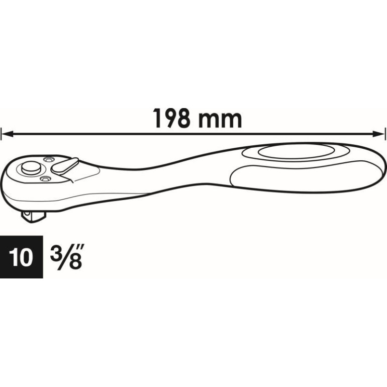 VIGOR Umschaltknarre V6038 VIGOR Umschaltknarre V6038