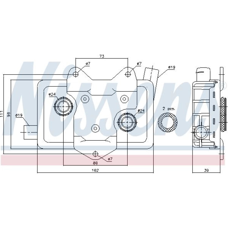Ölkühler PKW 90618 Ölkühler PKW 90618
