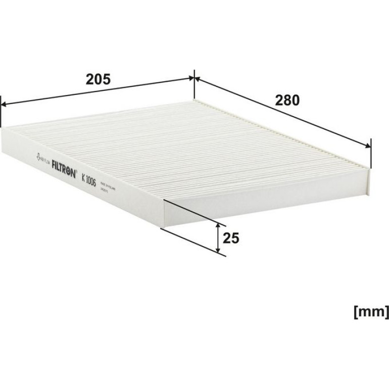 FILTRON Filter, Innenraumluft K 1006 FILTRON Filter, Innenraumluft K 1006
