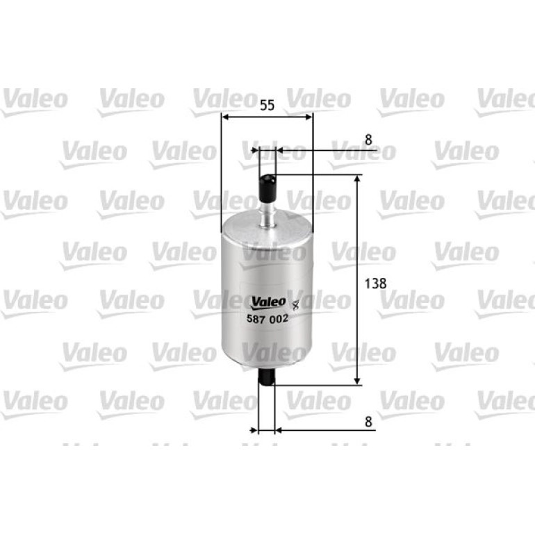 VALEO Kraftstofffilter 587002 VALEO Kraftstofffilter 587002