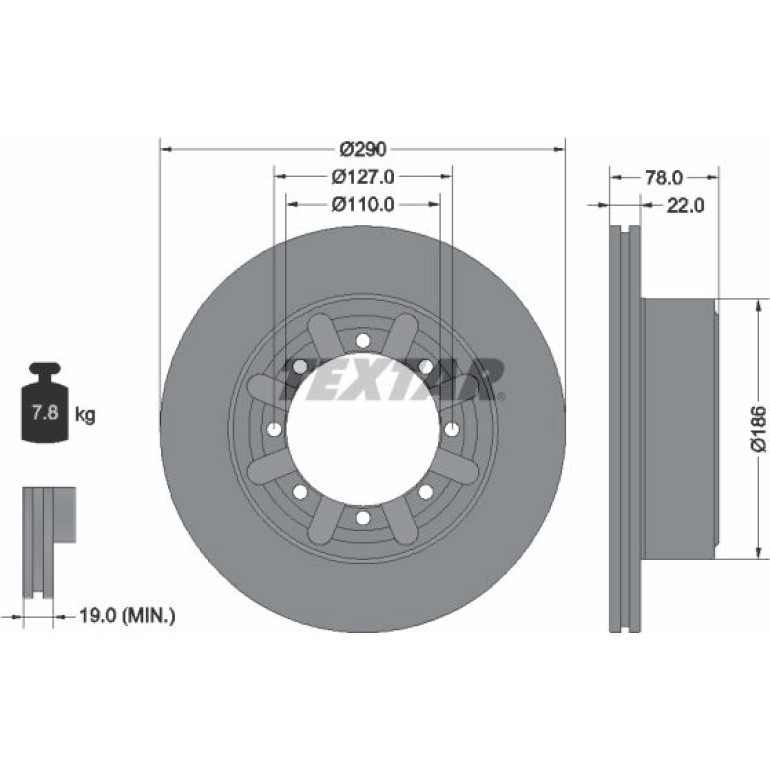 Bremsscheibe 92322303 Bremsscheibe 92322303