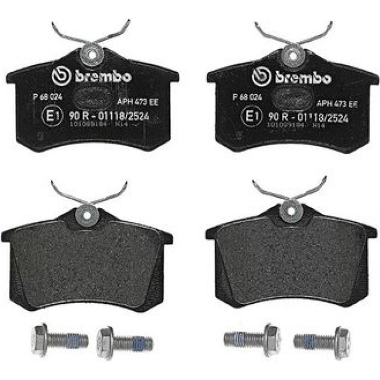 BREMBO Bremsklötze HA P 68 024 BREMBO Bremsklötze HA P 68 024