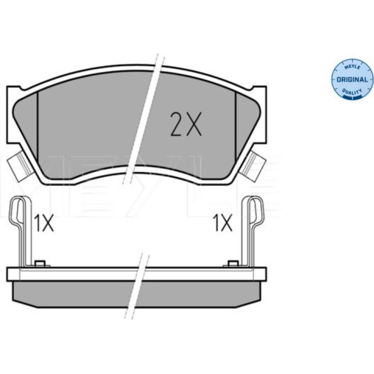 Bremsbelagsatz Suzuki P. Swift 89-97 Mit Sensor 025 213 3314/W Bremsbelagsatz Suzuki P. Swift 89-97 Mit Sensor 025 213 3314/W