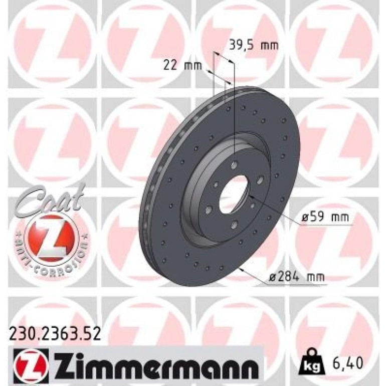 Bremsscheibe VA Sport 230.2363.52