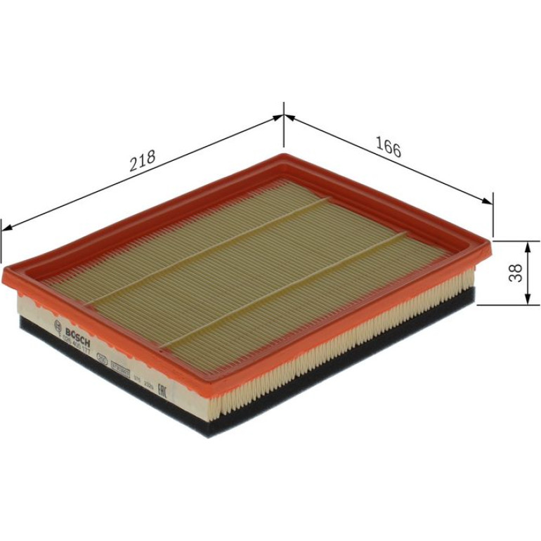 Luftfilter F 026 400 177 Luftfilter F 026 400 177