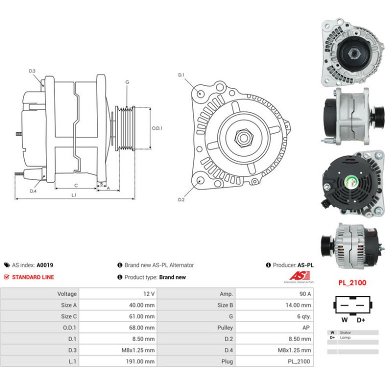 Generator A0019