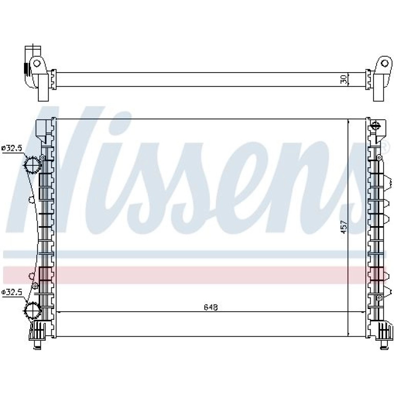 Wasserkühler PKW 63815 Wasserkühler PKW 63815