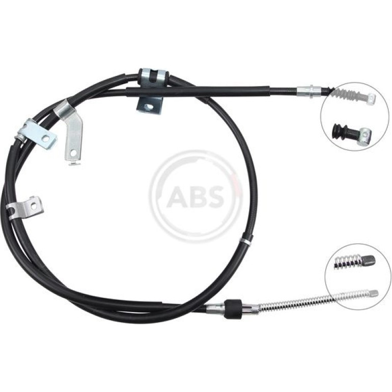 A.B.S. Handbremsseil Seilzug Festellbremse K12080 A.B.S. Handbremsseil Seilzug Festellbremse K12080