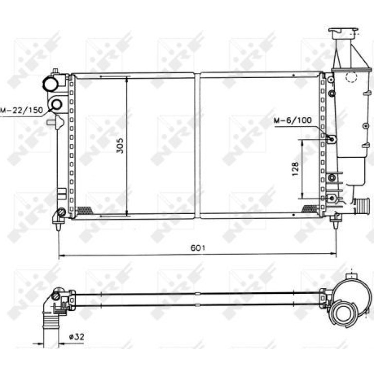 Kühler, Motorkühlung 50421