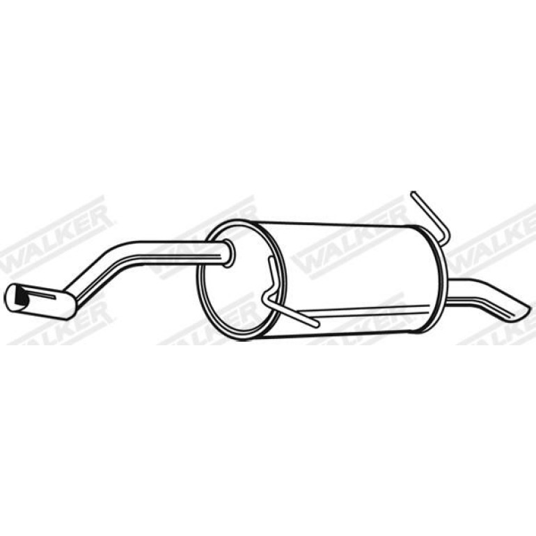 52 / Auspufftopf Hinten 23975 52 / Auspufftopf Hinten 23975