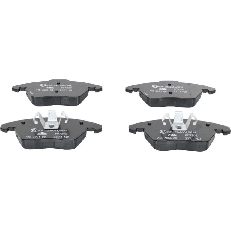 ATE Bremsbelagsatz Peugeot Vorderachse 207/208/3008/307/308 1, 0-2, 0 03 13.0460-7202.2 ATE Bremsbelagsatz Peugeot Vorderachse 207/208/3008/307/308 1, 0-2, 0 03 13.0460-7202.2
