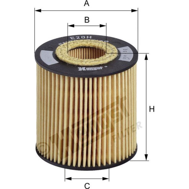 HENGST FILTER Ölfilter E20H D79 HENGST FILTER Ölfilter E20H D79