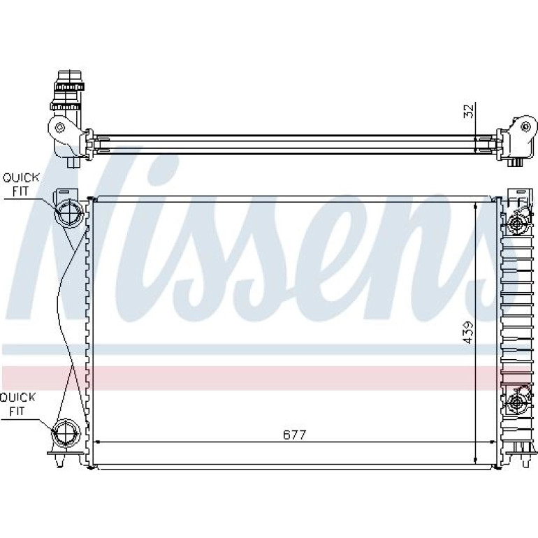 Wasserkühler PKW 60237A Wasserkühler PKW 60237A