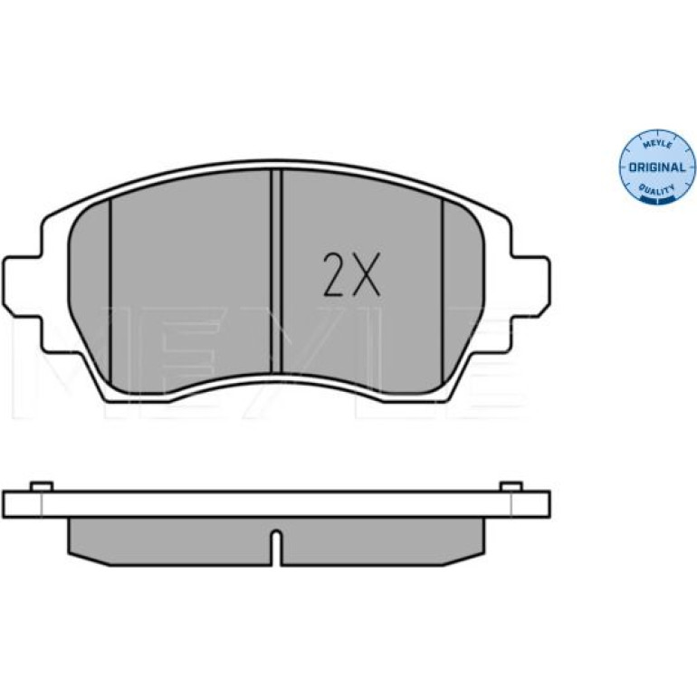 Bremsbelagsatz Toyota P. Corolla 98- Mit Sensor 025 230 8818/W Bremsbelagsatz Toyota P. Corolla 98- Mit Sensor 025 230 8818/W
