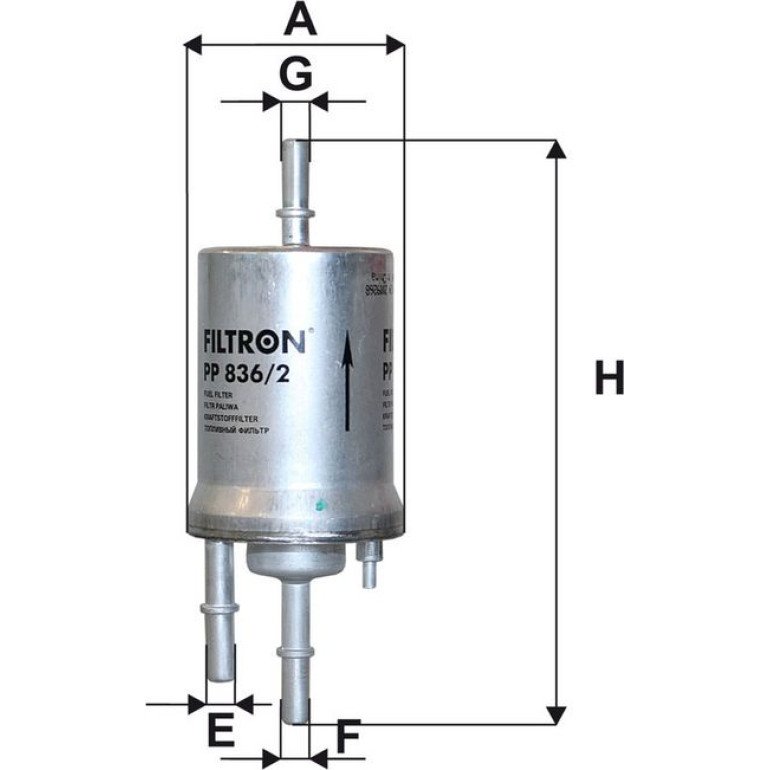 FILTRON Kraftstofffilter PP 836/2 FILTRON Kraftstofffilter PP 836/2