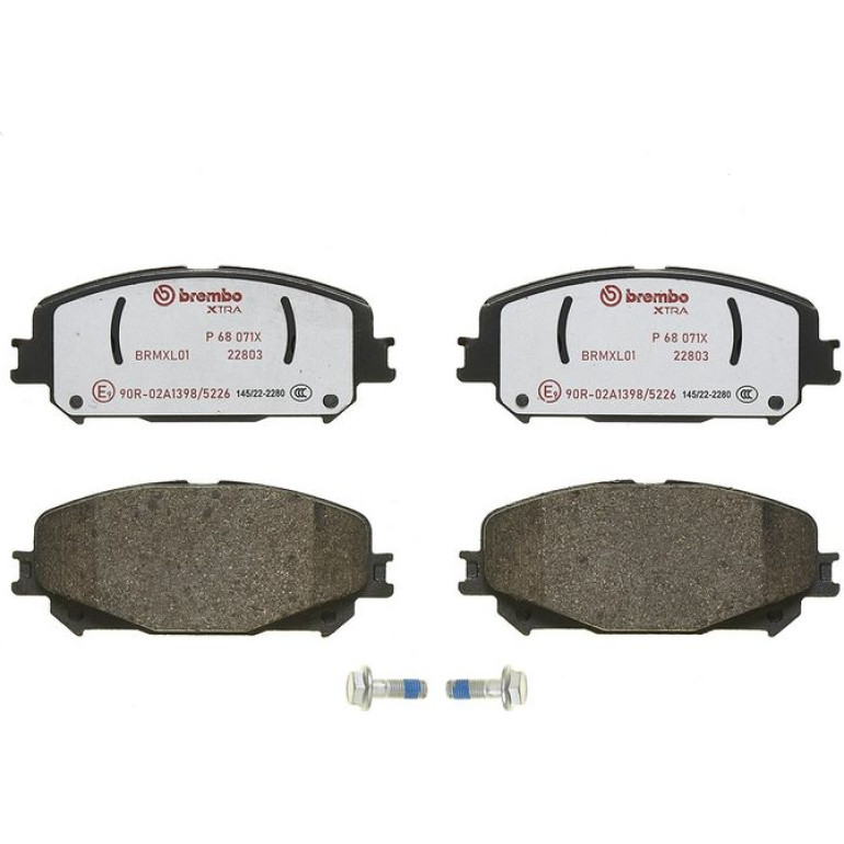 BREMBO Bremsklötze Xtra VA P 68 071X BREMBO Bremsklötze Xtra VA P 68 071X
