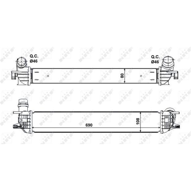 Ladeluftkühler 30503