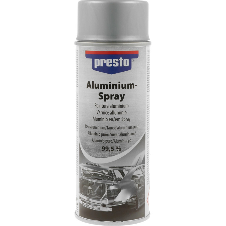 Presto Aluminium Spray 400ml 307137 Presto Aluminium Spray 400ml 307137