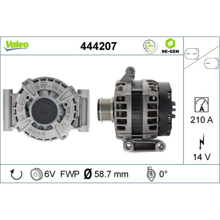 VALEO Generator 444207 VALEO Generator 444207