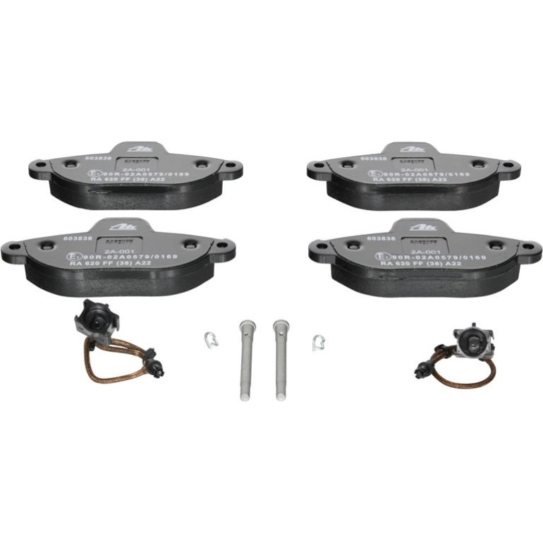 Bremsbelagsatz Fiat P. 500 1.2 07 13.0460-3838.2 Bremsbelagsatz Fiat P. 500 1.2 07 13.0460-3838.2