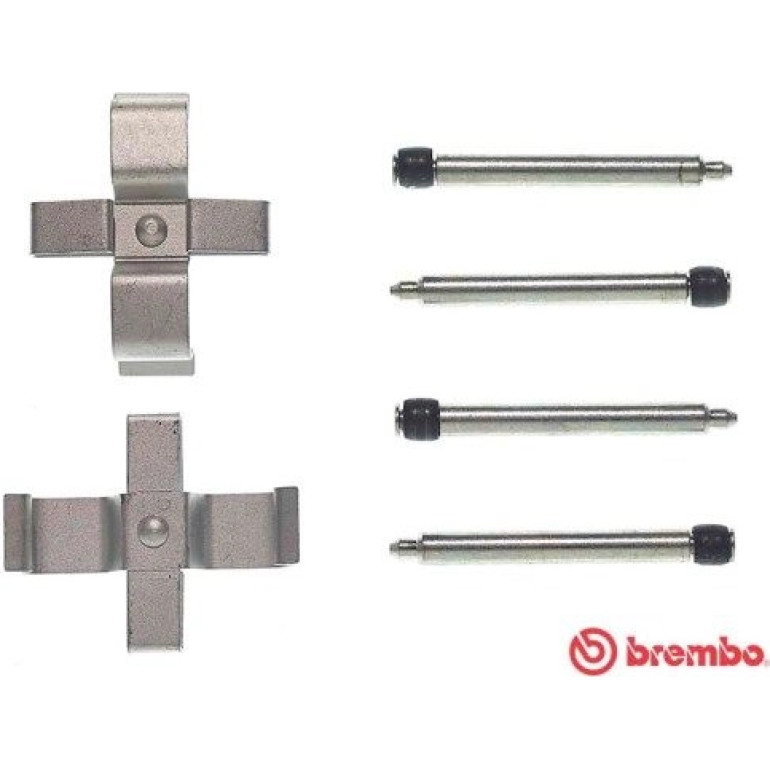 BREMBO Zubehörsatz, Scheibenbremsbelag A 02 270