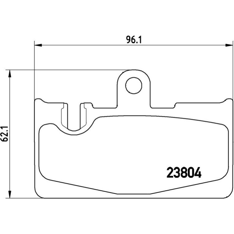 BREMBO Bremsklötze HA P 83 059 BREMBO Bremsklötze HA P 83 059