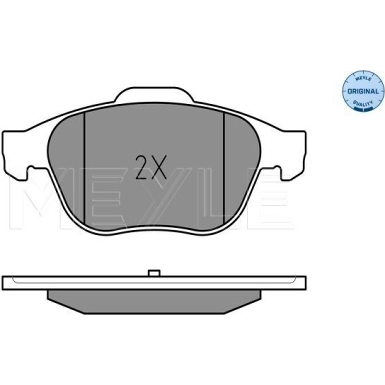 Bremsbelagsatz Renault P. Scenic 05- 1.9/2.0Dci/B 025 245 3618