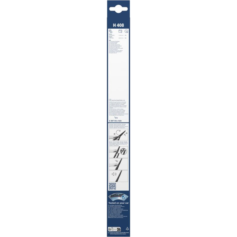 Bosch Wischerblatt H408 3397011410 Bosch Wischerblatt H408 3397011410