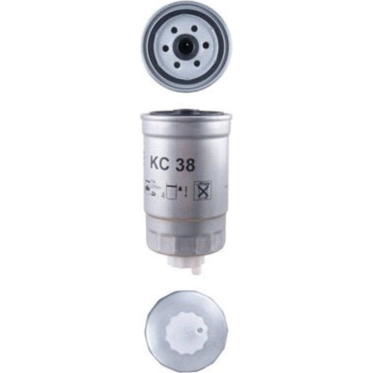 MAHLE Kraftstofffilter KC 38 MAHLE Kraftstofffilter KC 38