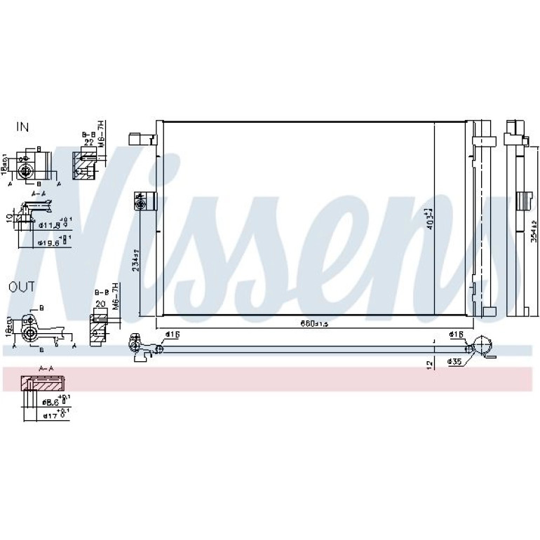 Kondensator PKW 941187 Kondensator PKW 941187