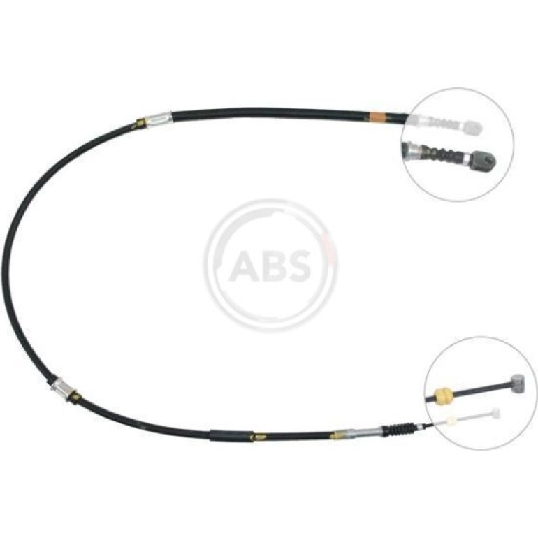 A.B.S. Handbremsseil Seilzug Festellbremse K16688 A.B.S. Handbremsseil Seilzug Festellbremse K16688