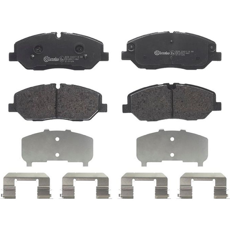 BREMBO Bremsklötze VA P 30 084 BREMBO Bremsklötze VA P 30 084