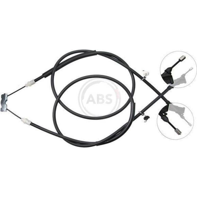 A.B.S. Handbremsseil Seilzug Festellbremse K19905 A.B.S. Handbremsseil Seilzug Festellbremse K19905
