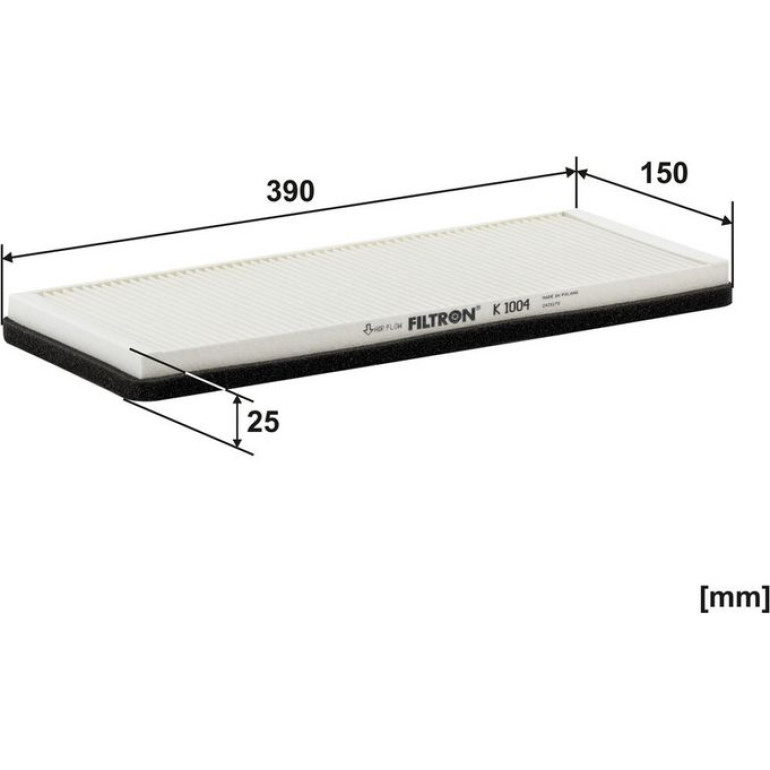 FILTRON Filter, Innenraumluft K 1004 FILTRON Filter, Innenraumluft K 1004