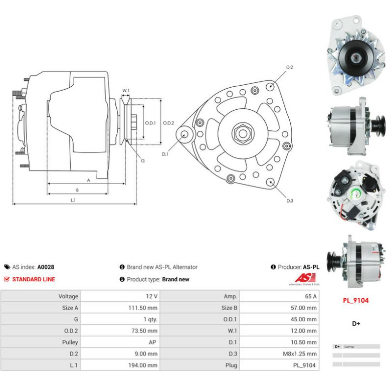 Generator A0028 Generator A0028