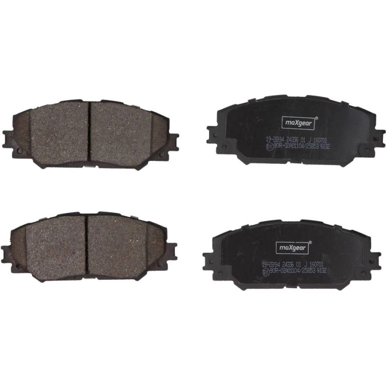 Bremsbelagsatz Toyota P. Auris 06- Japan 19-2894 Bremsbelagsatz Toyota P. Auris 06- Japan 19-2894