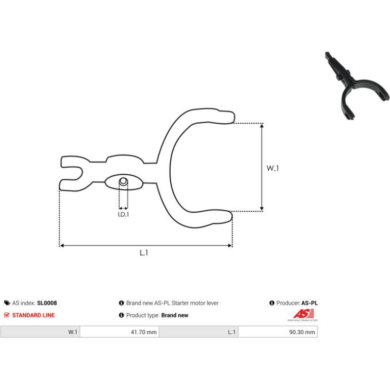 AS-PL Reparatursatz SL0008 AS-PL Reparatursatz SL0008