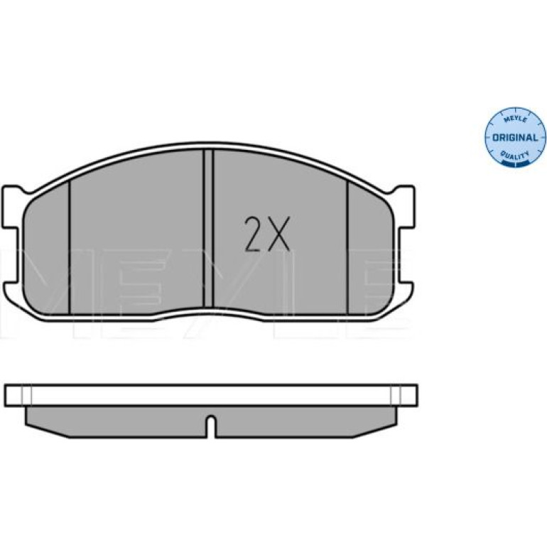 Bremsbelagsatz Mazda P. E2000-E2200 84-03 Mit Sensor 025 200 0215/W Bremsbelagsatz Mazda P. E2000-E2200 84-03 Mit Sensor 025 200 0215/W