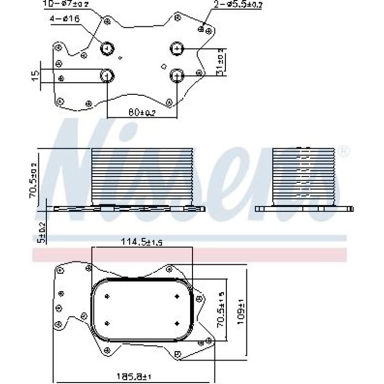 Ölkühler PKW 90910 Ölkühler PKW 90910