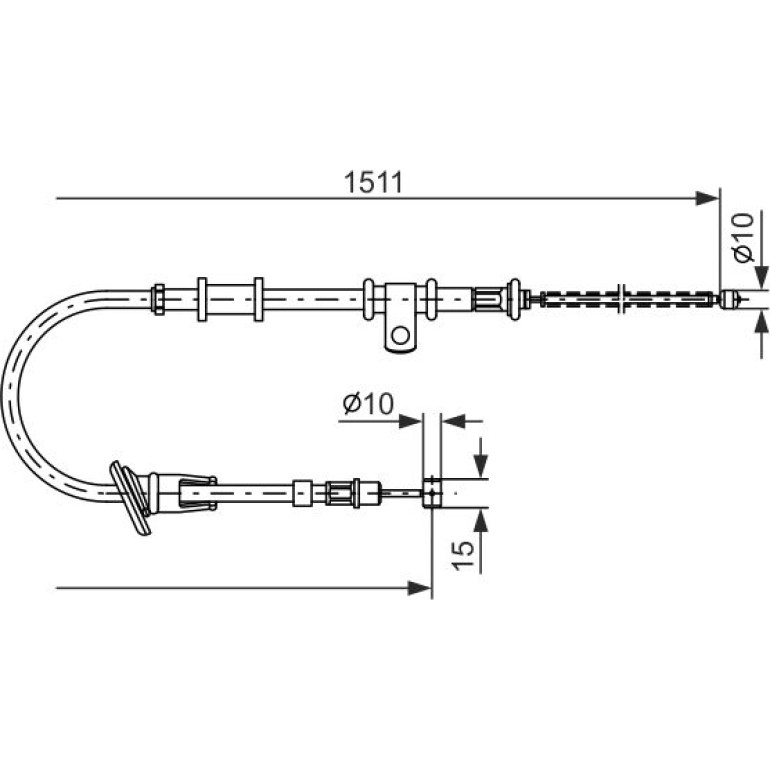 Handbremsseil re 1987477677 Handbremsseil re 1987477677