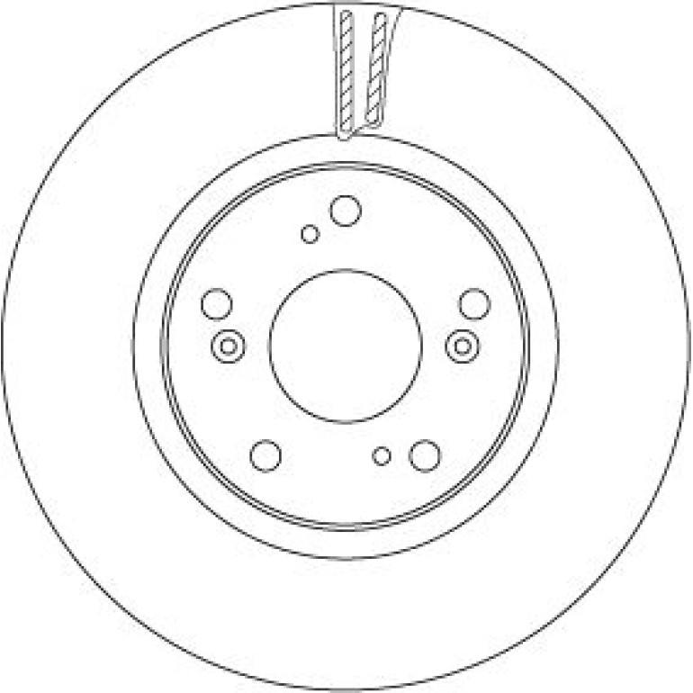 86 481 064 Bremsscheibe VA DF6689 86 481 064 Bremsscheibe VA DF6689