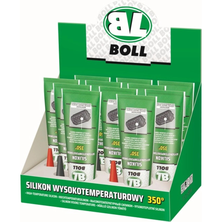 Boll Hochtemperatursilikon rot/schwarz 80ml 0070108 Boll Hochtemperatursilikon rot/schwarz 80ml 0070108