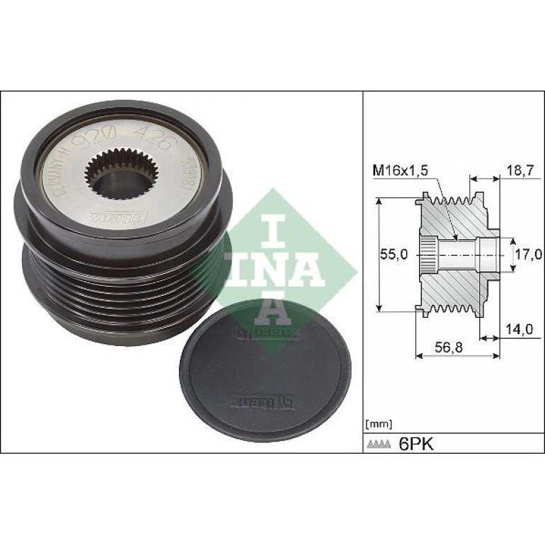Generatorfreilauf 535 0341 10 Generatorfreilauf 535 0341 10
