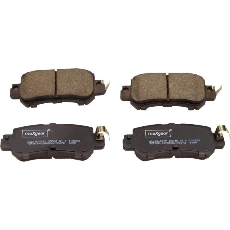 Maxgear 19-3037 Bremsbelagsatz Mazda T. Cx-5 11 Maxgear 19-3037 Bremsbelagsatz Mazda T. Cx-5 11